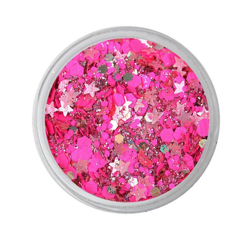 VIVID Glitter Watermelon Chunky Glitter Mix (10 gm)