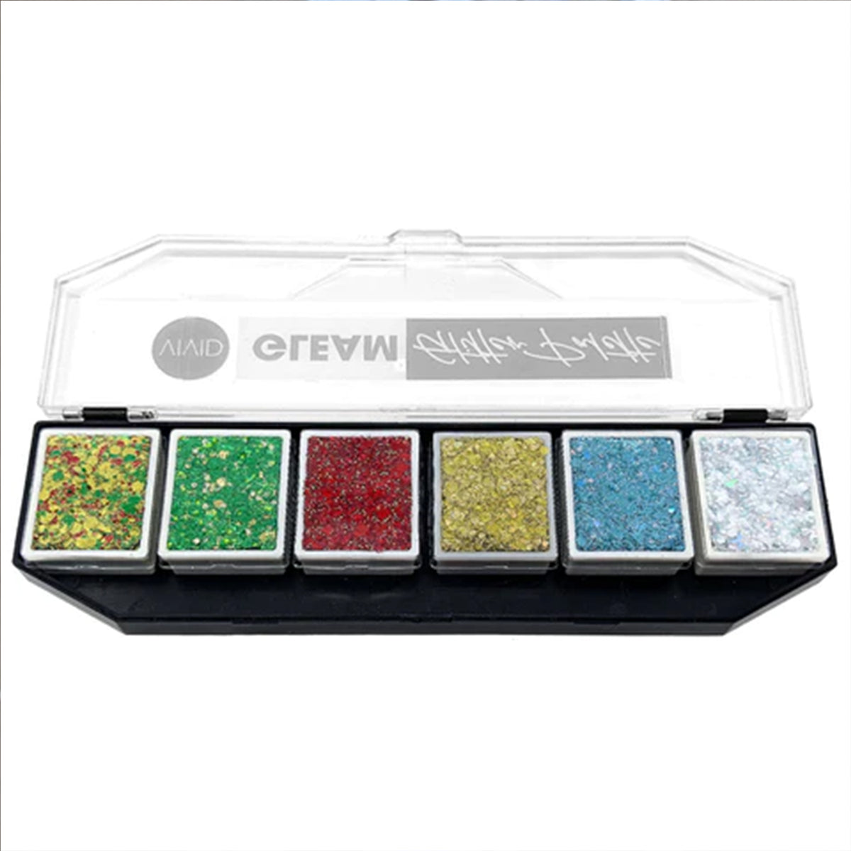 Vivid Glitter Gleam Glitter Cream Palette - Christmas Miracle (6 Colors)